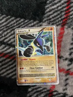 Lucario LV.X - DP12 - Ultra Rare Promo Holo - Pokemon Card - MP - Image 1