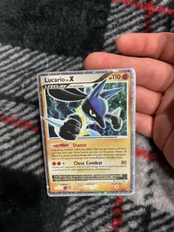 Lucario LV.X - DP12 - Ultra Rare Promo Holo - Pokemon Card - MP - Image 2