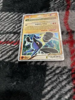 Lucario LV.X - DP12 - Ultra Rare Promo Holo - Pokemon Card - MP - Image 4