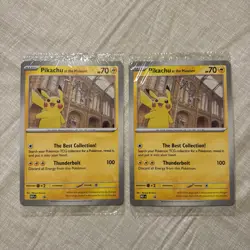 Pikachu At The Museum JUMBO Promo card - Sealed - Pokemon TCG X2 - Image 1