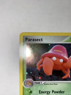 Pokemon Card - Parasect EX FireRed & LeafGreen 43/112 Reverse HOLO Vintage - Image 2