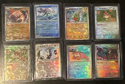 Pokemon Master Ball LOT 8 cards ALL IN TOP LOADERS - Image 1