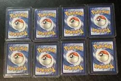 Pokemon Master Ball LOT 8 cards ALL IN TOP LOADERS - Image 4