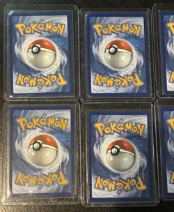 Pokemon Master Ball LOT 8 cards ALL IN TOP LOADERS - Image 5