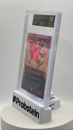 2025 MTG Final Fantasy Neon Ink Foil #0551B Traveling Chocobo BGS 10 BLACK LABEL - Image 2