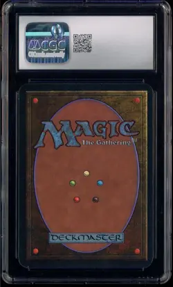 1993 Magic The Gathering Limited Edition Alpha Lightning Bolt CGC 8 NM-MT - Image 3