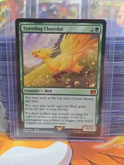 MTG • TRAVELING CHOCOBO 0210 Mythic • Final Fantasy Magic M/NM Pack Fresh - Image 1
