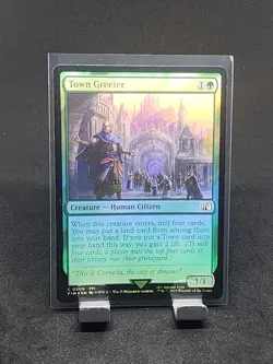 Town Greeter FOIL FIN Final Fantasy MTG 209 M/NM - Image 1