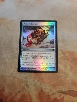 Venser's Journal Foil Scars Of Mirrodin MTG LP - Image 1