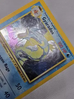 Pokemon TCG Gyarados Base Set 6/102 Holo 1999-2000 Wizards Base Set Copyright... - Image 2