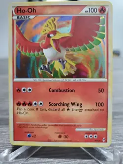 [NM] Ho-Oh - 9/95 - Pokemon Call of Legends Holo Card - Image 1