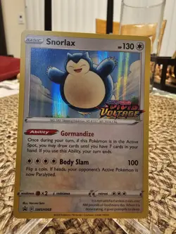 Snorlax - SWSH068 - Pokemon Sword & Shield Promo PreRelease Holo Rare M-NM - Image 1