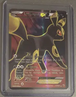 Pokemon Umbreon EX Full Art Ultra Rare Holo 119/124 Fates Collide Card - Image 1