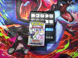 HEAVY! GOD PACKUUU 21.48g Prismatic Evolutions Pokemon TCG Booster (SEALED) - Image 1