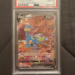 Pokemon Machamp V Astral Radiance Full Alt Art #172 PSA 10 Gem Mint - Image 2