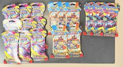 2025 Pokemon Mega Evolution Sleeved Booster Pack Sealed Pokemon Packs Lot X17 - Image 1