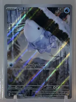 Snom 2024 Pokemon TCG #168/162 Sv05: Temporal Forces Illustration Rare Holo - Image 1