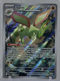 Flygon 2025 Pokemon TCG #101/94 Phantasmal Flames Illustration Rare Holo - Image 1