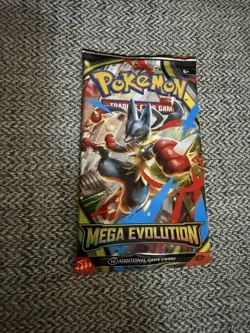 Pokemon Mega Evolution Booster Pack (1) fresh from an enhanced booster box ! - Image 1