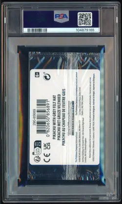 Pokemon Pikachu with Grey Felt hat Van Gogh 085 Graded Sealed Promo PSA 10 - Image 3