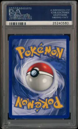1999 Pokemon Fossil 1st Edition #5 Gengar Holo PSA 9 MINT - Image 3