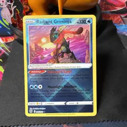 Radiant Greninja 046/189 NM+ Radiant Holo - Astral Radiance -Pokemon TCG 2022 E - Image 1