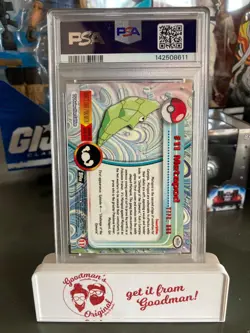 1999 Pokemon Topps - TV METAPOD #11 - PSA 8, Near Mint/Mint: Fresh Grade! - Image 2