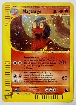 2003 Pokemon Skyridge H16/H32 Magcargo Holo Rare Mint !! - Image 1