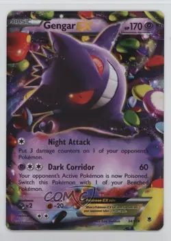 Gengar EX Pokemon XY Phantom Forces #34 - Image 1