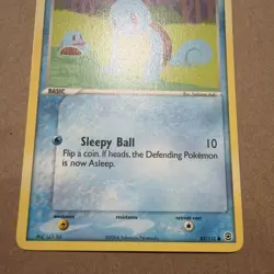 2004 Pokemon TCG Squirtle Common FireRed & LeafGreen 82/112 - Image 3