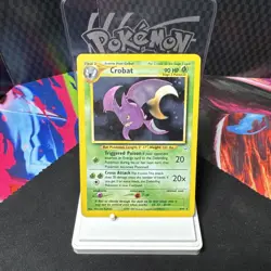 Crobat 4/64 Holo Rare - Neo Revelation - Pokemon TCG 2000 Vintage - Image 1
