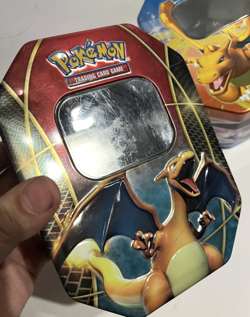 Lot of 3 Charizard Pokemon Tins - Image 2