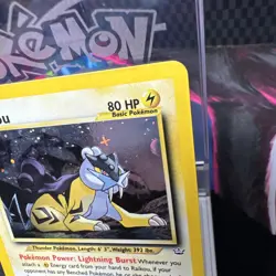 Raikou 13/64 Holo Rare - Neo Revelation - Pokemon TCG 2000 Vintage - Image 3