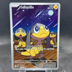 Helioptile 143/132 Pokemon ME01: Mega Evolution Foil Illustration Rare - Image 1