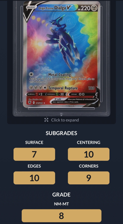 Origin Forme Dialga V Pokemon TCG Astral Radiance Secret Art Rare 177/189 Ace 9 - Image 2