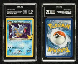 Dark Gyarados (Team Rocket) Holo Pokemon Celebrations Classic Collection TAG 10 - Image 3
