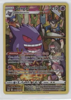 Full Art - Gengar Pokemon Sword & Shield Lost Origin Trainer Gallery #TG06 - Image 1