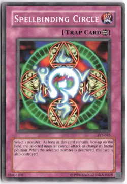 Yugioh - Spellbinding Circle SYE-045 Unlimited - Starter Deck: Yugi Evolution - Image 1