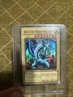 Blue-Eyes White Dragon LOB-001 The Legend of Blue Eyes White Dragon Unlimited - Image 1