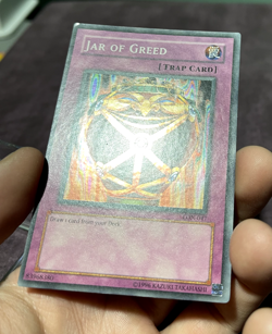 Jar of Greed - LON-047 - Super Rare Yugioh TCG VLP - Image 4