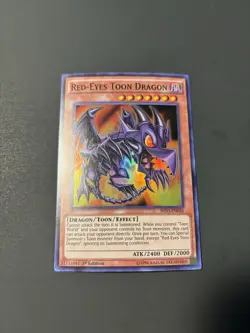 Red-Eyes Toon Dragon SHVI-EN036 Shining Victories 1st Edition - Image 1