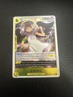 S-Snake R EB03-059 ENGLISH ONE PIECE Card Heroines Edition - Image 1