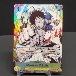 Monkey D Luffy Premium Card 6 Assort Vol. 1 OP10-111 English One Piece TCG NM US - Image 2