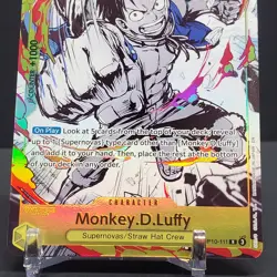 Monkey D Luffy Premium Card 6 Assort Vol. 1 OP10-111 English One Piece TCG NM US - Image 4