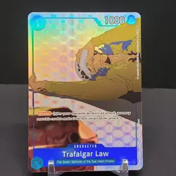 Trafalgar Law Gift Collection 2023 ST03-008 Alt Art Holo Foil Rare One Piece NM - Image 2
