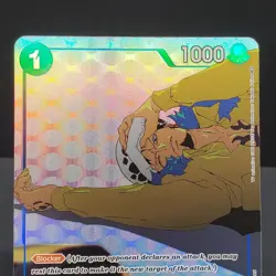 Trafalgar Law Gift Collection 2023 ST03-008 Alt Art Holo Foil Rare One Piece NM - Image 3