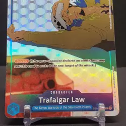 Trafalgar Law Gift Collection 2023 ST03-008 Alt Art Holo Foil Rare One Piece NM - Image 4