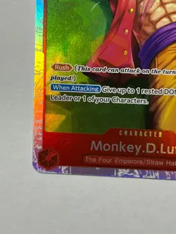 Monkey D Luffy (014) ST21-014 SR One Piece TCG Starter Deck EX: Gear 5 English - Image 4
