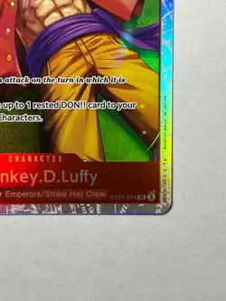 Monkey D Luffy (014) ST21-014 SR One Piece TCG Starter Deck EX: Gear 5 English - Image 5