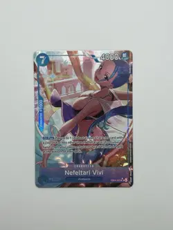 Nefeltari Vivi (Alternate Art) EB04-025 The Azure Sea's Seven Foil - Image 1